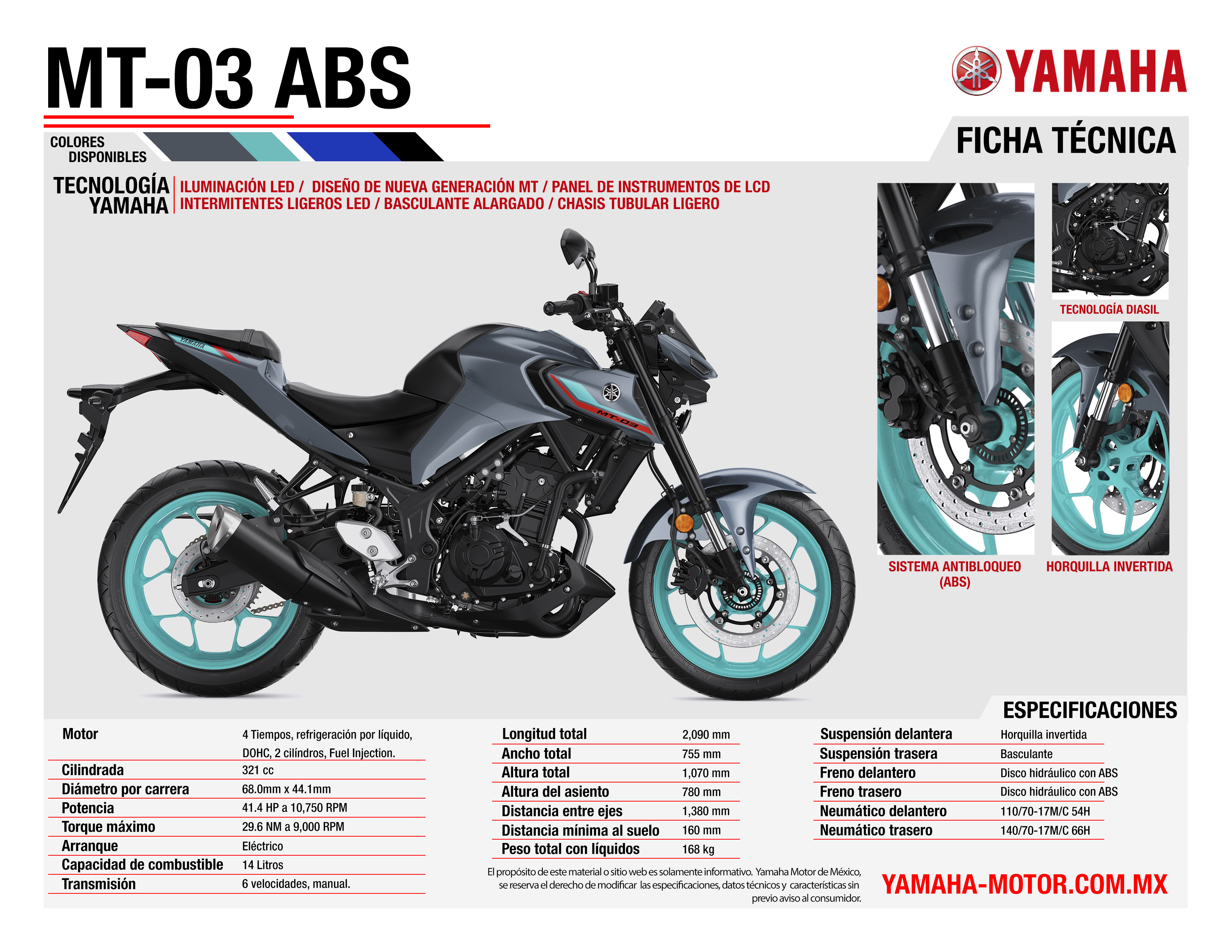 MT-03 ABS | Yamaha México